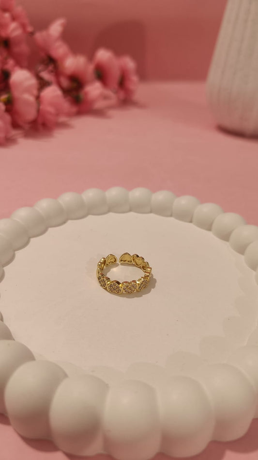 Forever Hearts Ring - Premium Gift Box Included