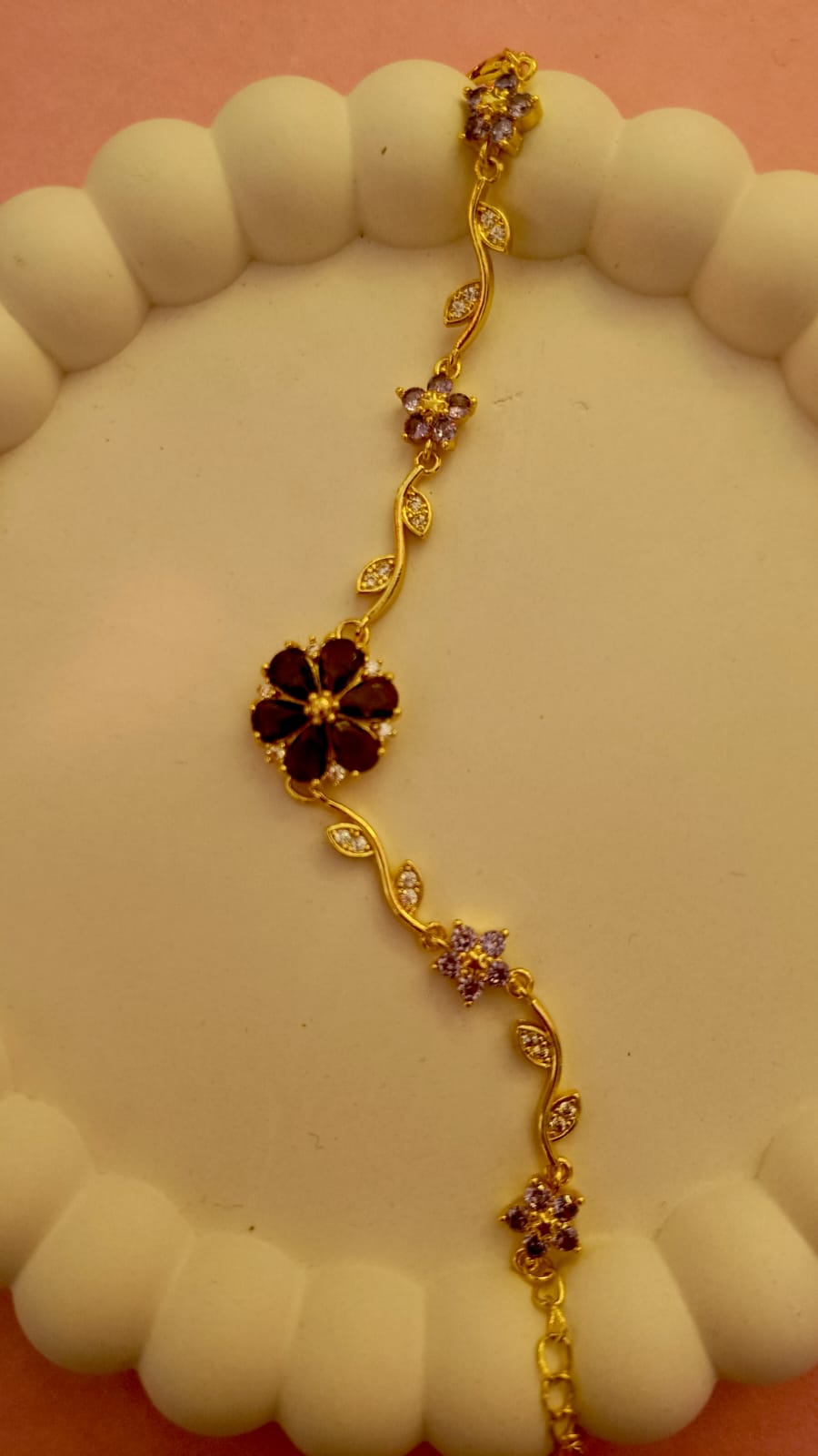 Princess Tulip Bracelet (purple)