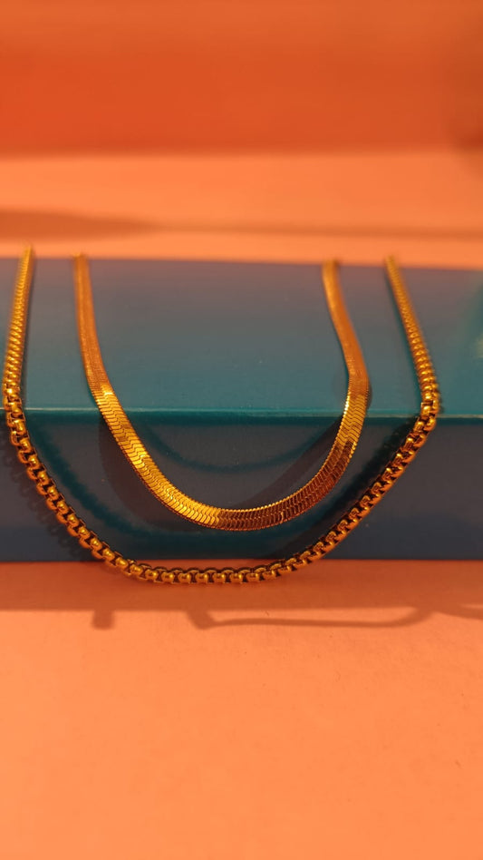 Double Layer Chain Necklace