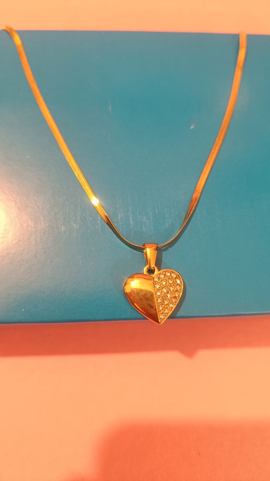 Crystal Heart Pendant