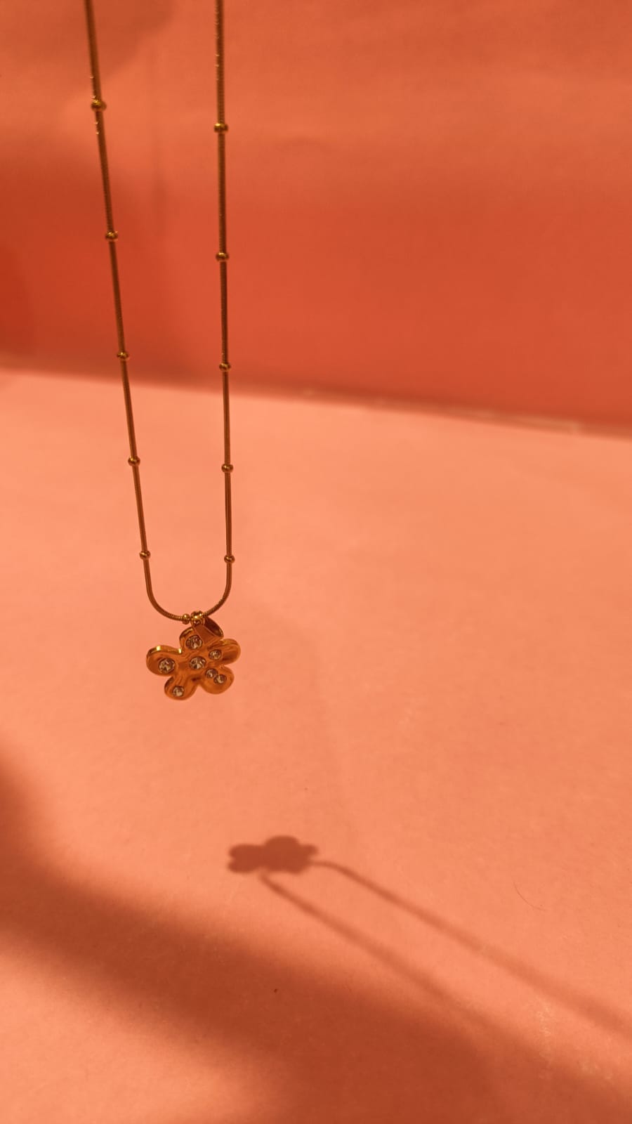 Flower Pendant Necklace