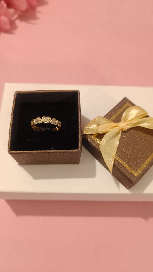 Forever Hearts Ring - Premium Gift Box Included