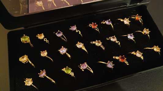Gemstone Glow Surprise Ring