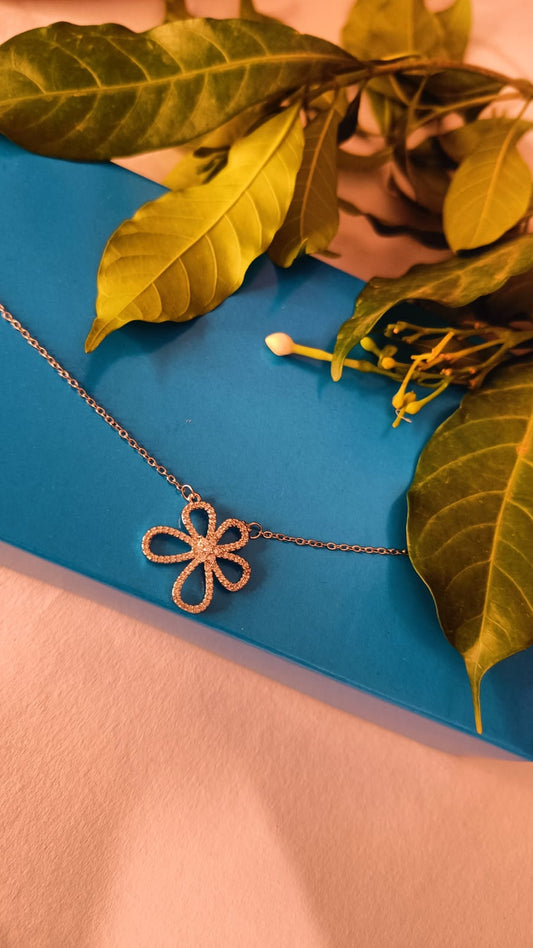 Frozen Flower Pendant