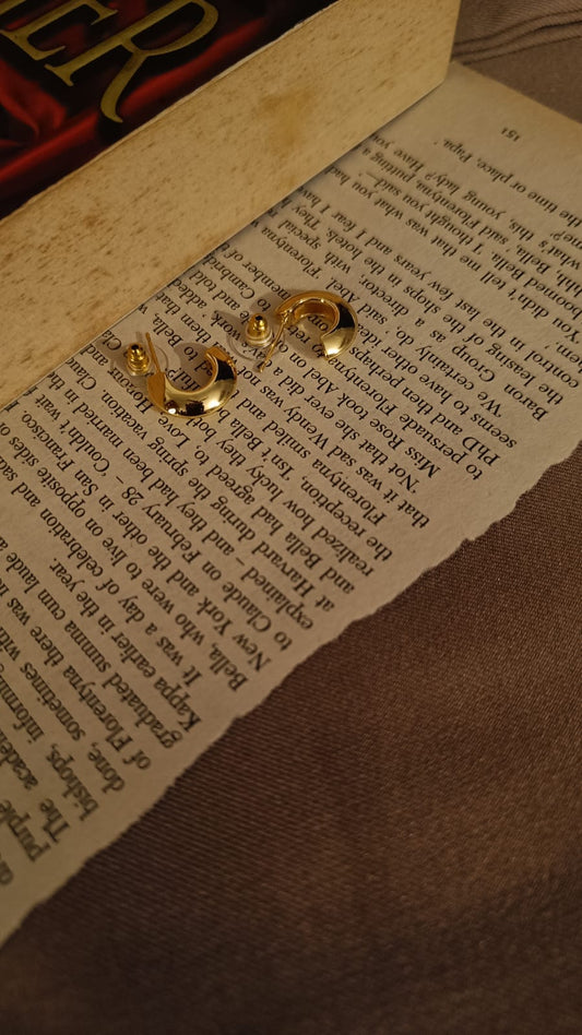 Golden Curve Earrings