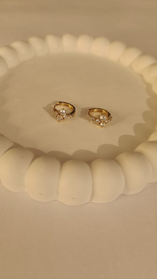 Sugar White Earrings