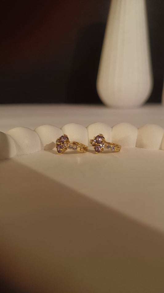 Princess Purple Earrings