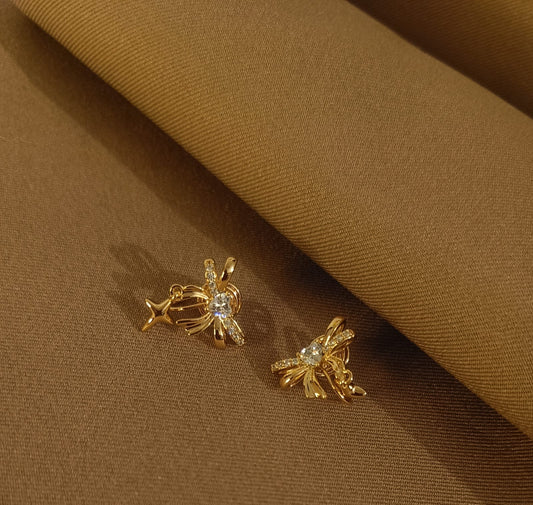 Twinkle Bow Earrings